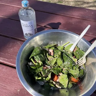 Herbed Chicken Spinach Salad