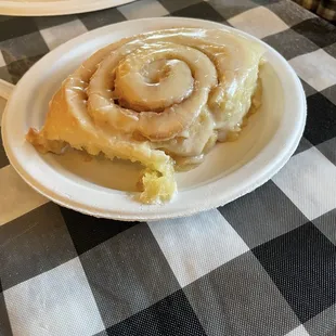 There cinnamon roll is outstanding
