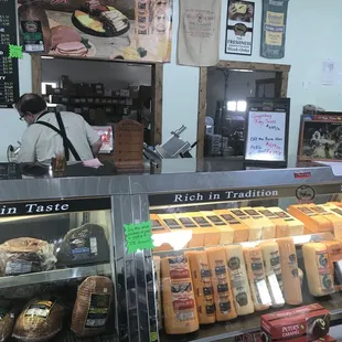 The deli counter where you order