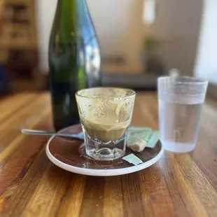 A delicious Cortado. Smooth going down.