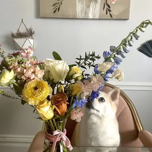 Grab and go bouquet