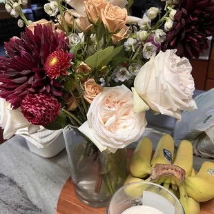 Customer picks items. Nice people make em look great!