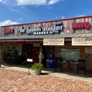 Front of the building