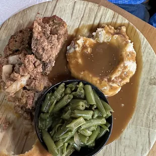 Meatloaf entree. November 2023