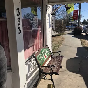 outside, donuts