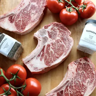 the ingredients of a steak