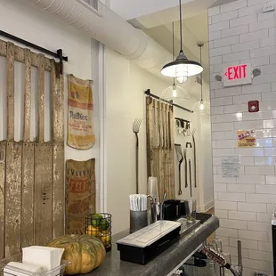 Bar area