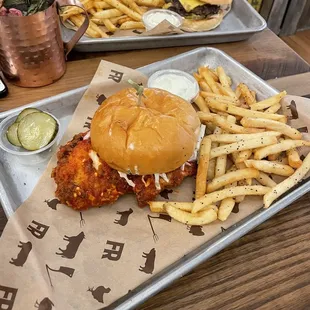 Hot Chicken Sandwich