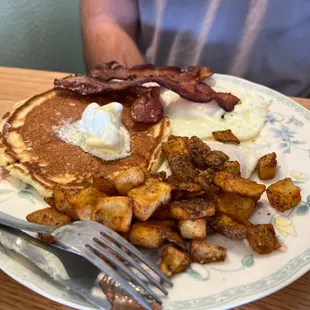 The meaty version of pancakes!