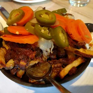 Chorizo Poutine*