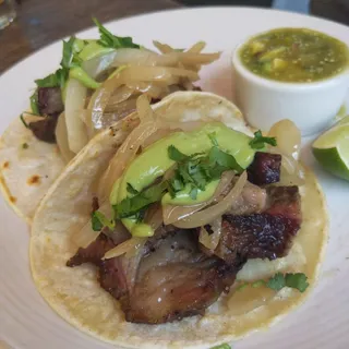 Smoked Brisket Tacos*