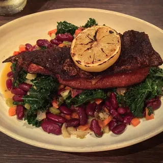 Blackened Rainbow Trout*