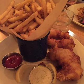Beer Battered Fish & Chips*
