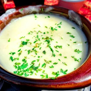 The --House-- Chicken Velvet Soup.