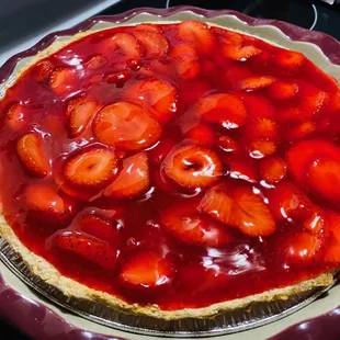 Strawberry pie