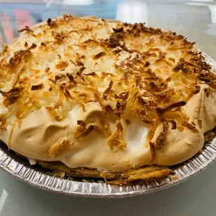 Coconut cream pie