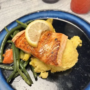 Honest glazed salmon