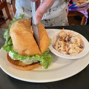 Mushroom burger (Today's special)