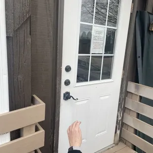 Door that's handicap accessible