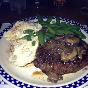 Garlic Smashed Black Angus Steak