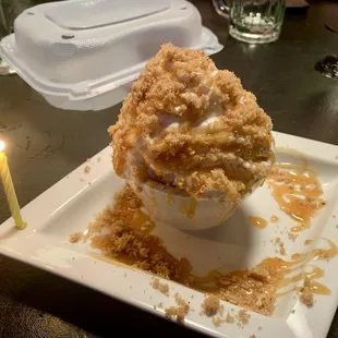 Pecan Cobbler oh boy so rich but so good!