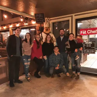 We had a wonderful time tonight Fat Chef! The food and service were Stellar! We will be back!