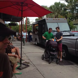 Fat Falafel food truck.