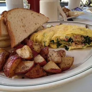 Roasted Asparagus Omelette