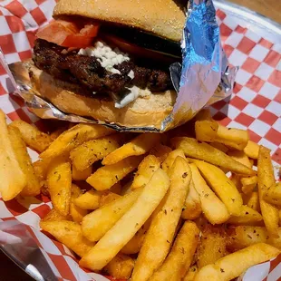 Lamb Burger