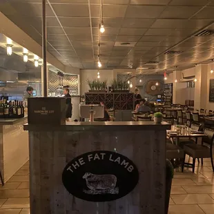 the interior of a restaurant