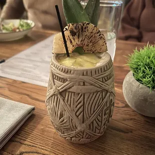 Come Sail Away With Me cocktail (rum)... it was ok.