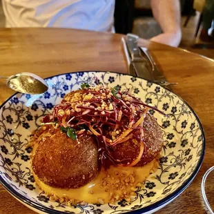 Crab &amp; Jalapeño arancini