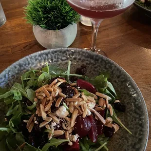Pickled Beet & Arugula Salad