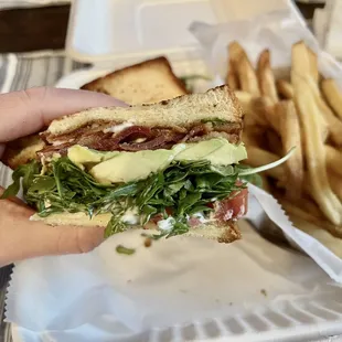 Truffle BLT and Fries