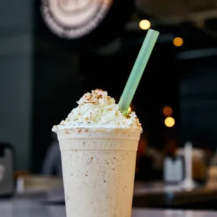 Chai ginger snap milkshake!