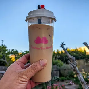 iced milk tea $6