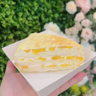 9" Mango Crepe cake
