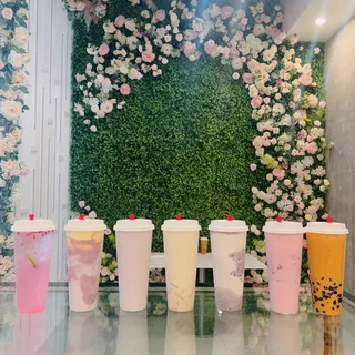 Lychee Rose Lemon Soda