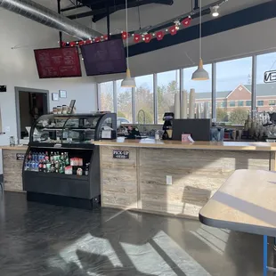 Lots of coffee options.