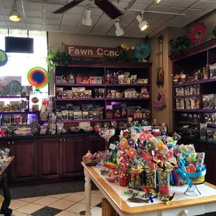 a candy shop
