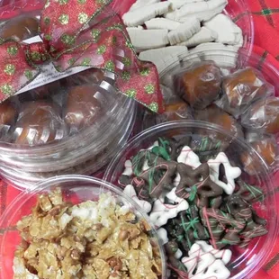 a variety of treats