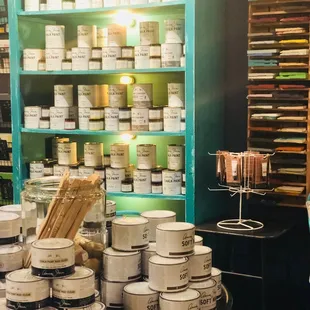 The Feathered Nest is your local supplier for Annie Sloan Chalk Paint. Annie Sloan is a customer favorite and also used within the store.