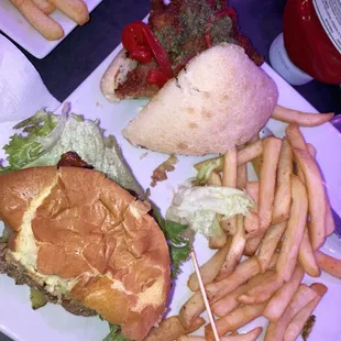 Half of a Cheeseburger - I shared with my husband