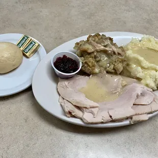 Homemade Turkey Dinner