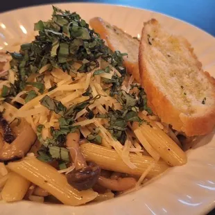 My delicious mushroom penne