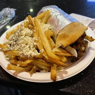 Authentic Gyro Combo (side = Greek fries)