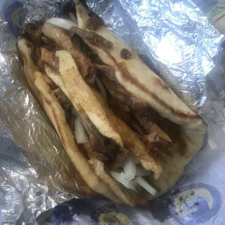 Authentic Pork Gyro Wrap