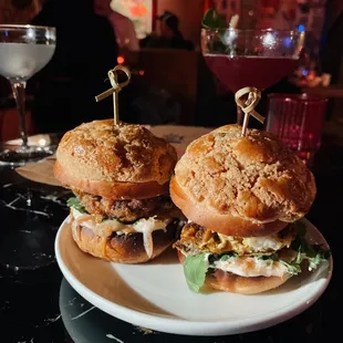 Soft shell crab baos