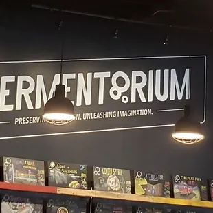 Great beer selection.