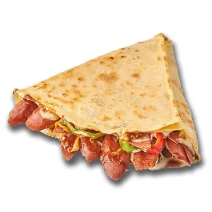 Hot dog crepe